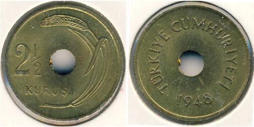 2 1\2 Kurush Turquie (1923 - )  